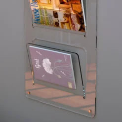 Portariviste da parete in plexiglass Wally