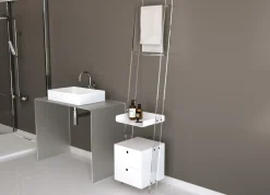 Scaffale bagno salvaspazio Modan