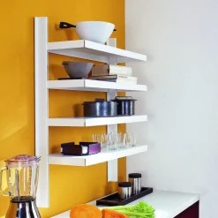 Scaffale da parete per cucina in acciaio Astryd 11