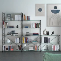 Scaffale libreria a parete Melker 249