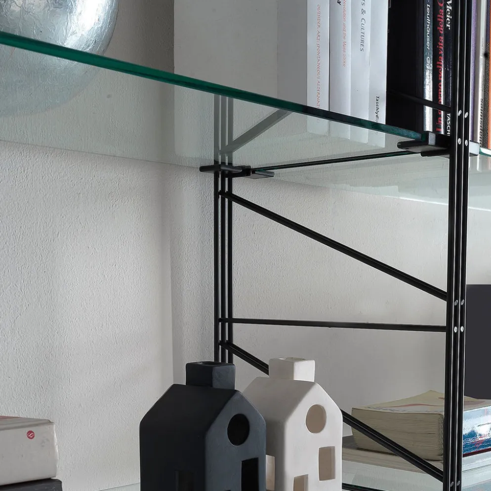 Scaffale libreria a parete Melker 249