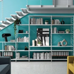 Scaffale libreria a parete Melker 246