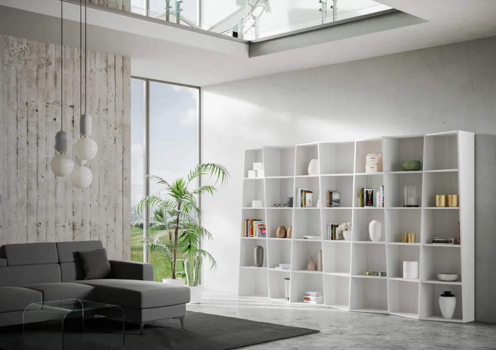Scaffale libreria per casa o ufficio Deducha 7