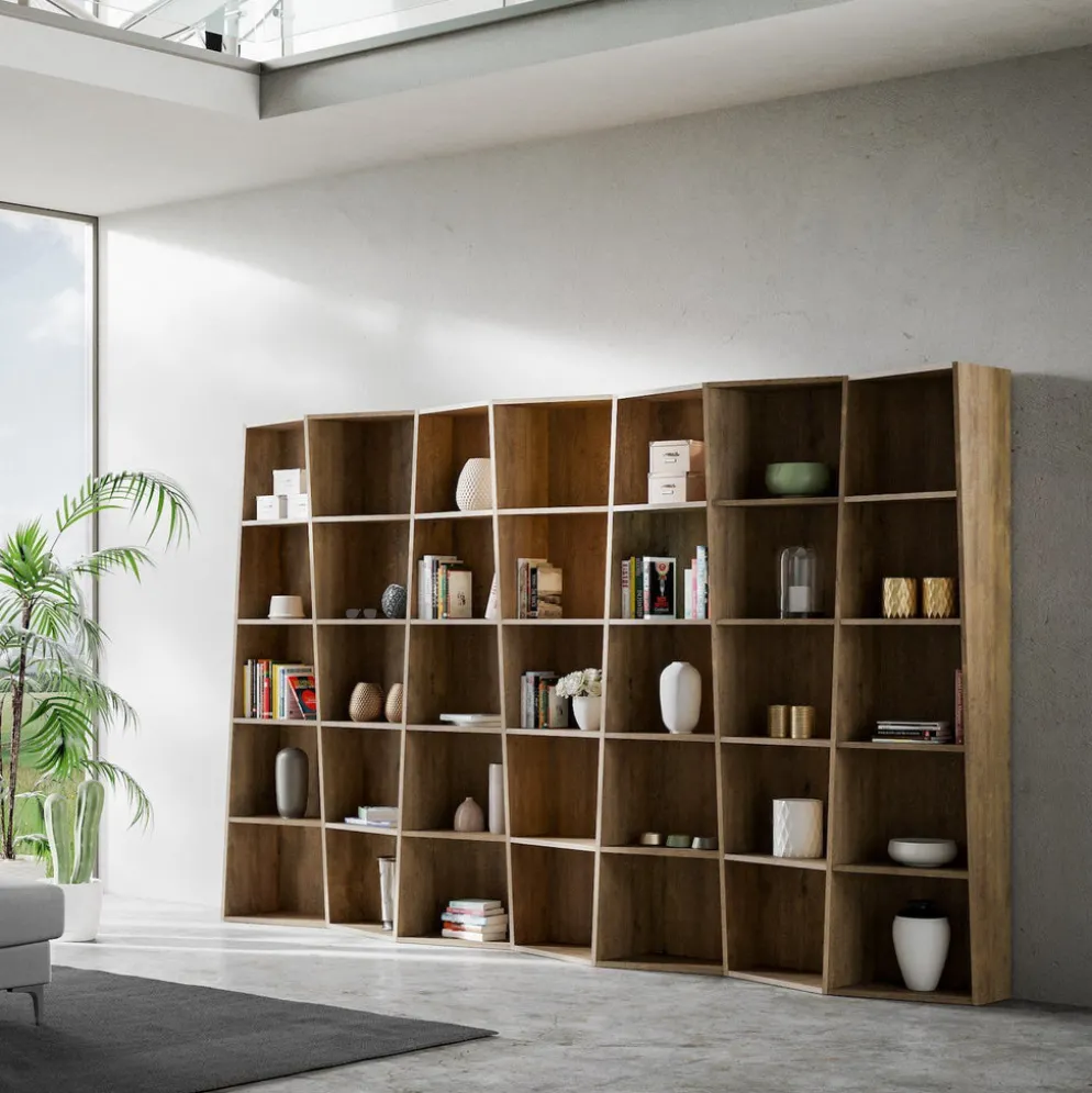 Scaffale libreria per casa o ufficio Deducha 7