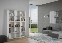 Scaffale libreria per casa ufficio Deducha 3