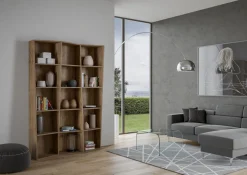 Scaffale libreria per casa ufficio Deducha 3