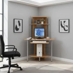 Scrivania angolare porta PC e stampante Angle
