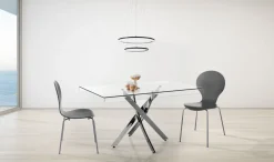 Scrivania in vetro Travis