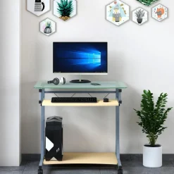 Scrivania per PC con ruote Kompatta