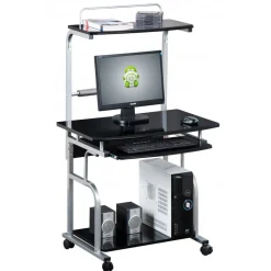 Scrivania porta PC con ruote Kompy