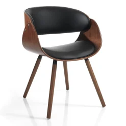 Sedia da cucina in legno Once Evo Black