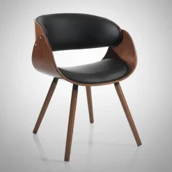 Sedia da cucina in legno Once Evo Black