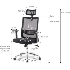 Sedia da ufficio Benton