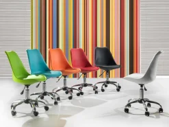 Sedia da ufficio con rotelle Aphia