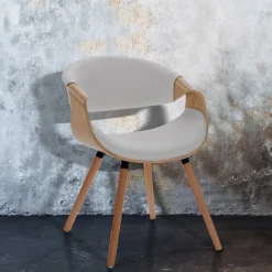 Sedia moderna Once 2 Wood