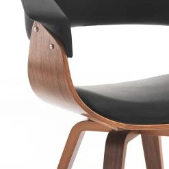 Sedia moderna Once Wood Black