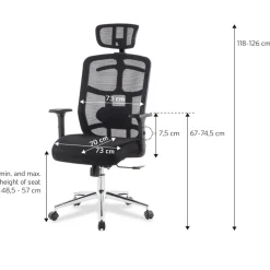 Sedia ufficio Alanis