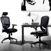 Sedia ufficio con schienale comodo Aligia