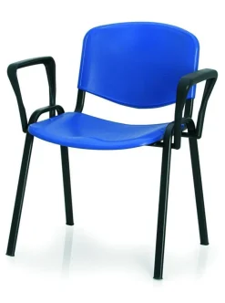 4 sedie per sala conferenza in plastica CHF