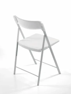6 sedie pieghevoli con carrello Gary