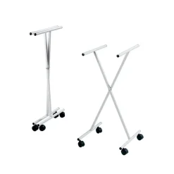 6 sedie pieghevoli con carrello Gary