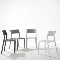 Sedie polipropilene impilabili Elegant