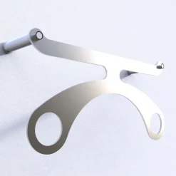 Servomuto design in acciaio Samson 1