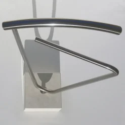 Servomuto design moderno in acciaio Calvin