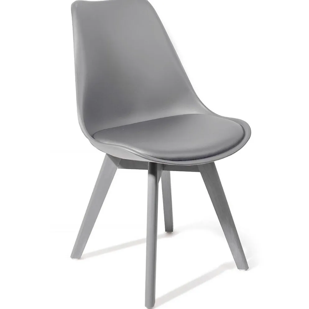 Set 4 sedie cucina Kirby Evo Grey
