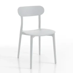Set 4 sedie da cucina Luck White
