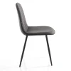 Set 4 sedie imbottite Lazing Grey
