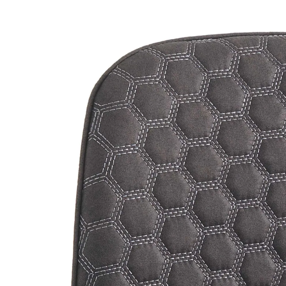 Set 4 sedie imbottite Lazing Grey