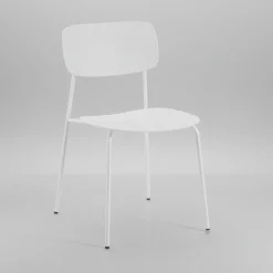 Set 4 sedie impilabili Clarybel White