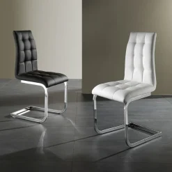 Set 4 sedie moderne Darlington Black