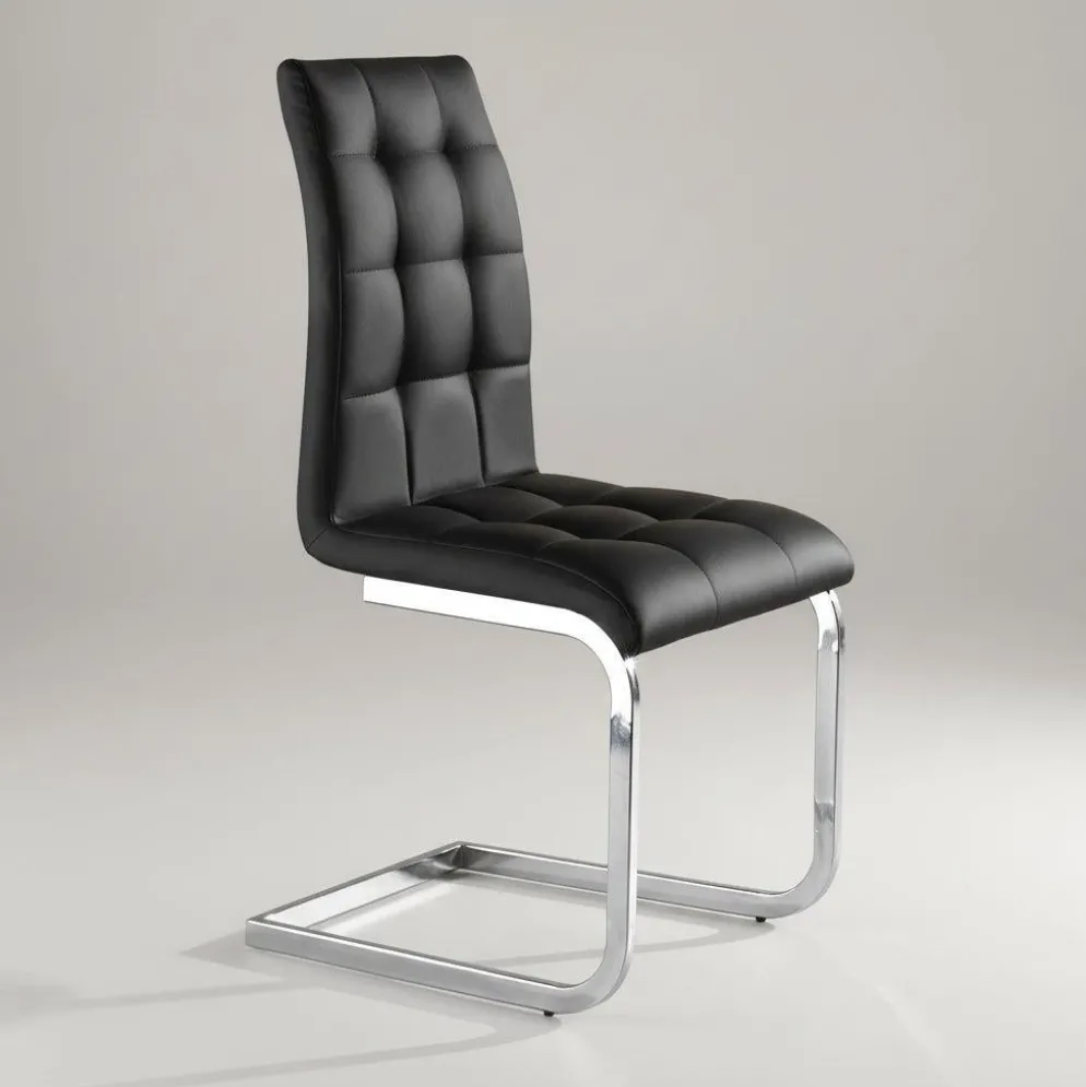 Set 4 sedie moderne Darlington Black
