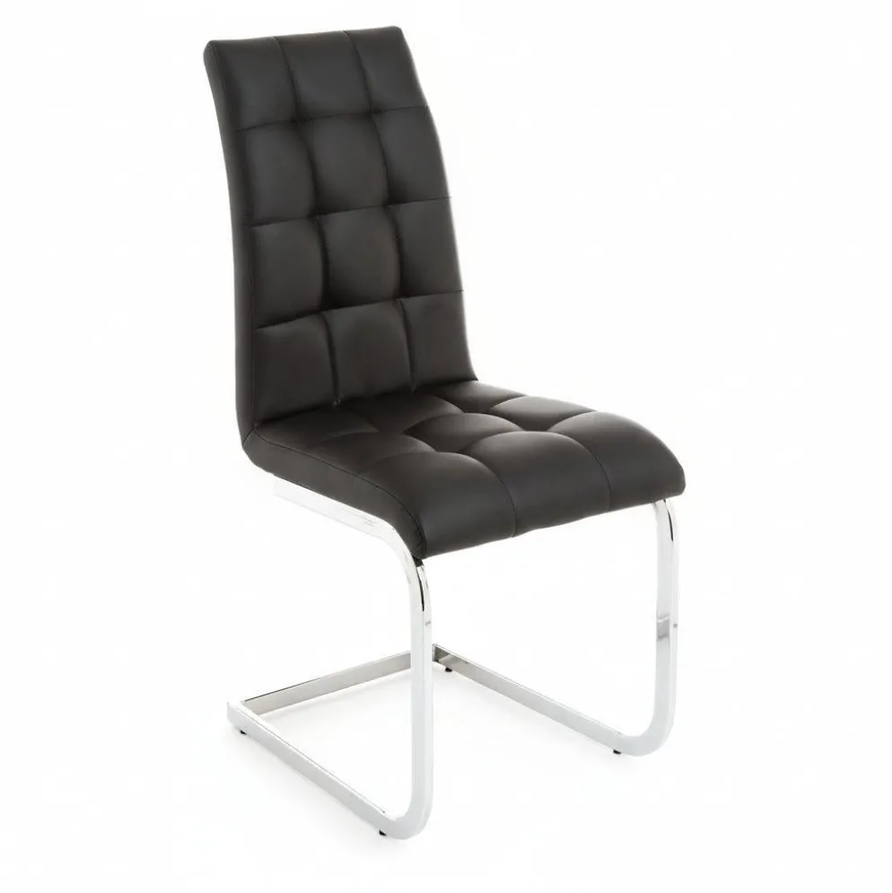 Set 4 sedie moderne Darlington Black