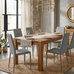 Set 4 sedie per sala da pranzo Eloria