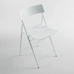 Set 6 sedie pieghevoli con carrello Kurt