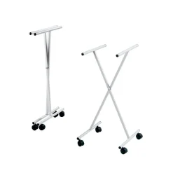 Set 6 sedie pieghevoli con carrello Kurt