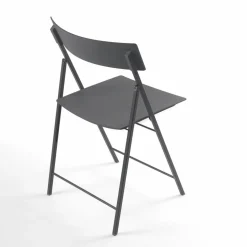 Set 6 sedie pieghevoli con carrello Kurt