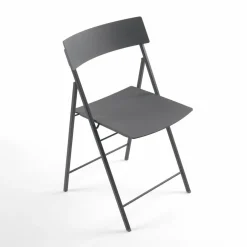 Set 6 sedie pieghevoli con carrello Kurt
