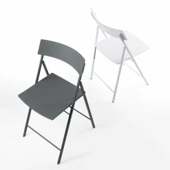 Set 6 sedie pieghevoli design moderno Kurt