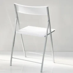 Set sedie pieghevoli in metallo e plastica Sooner