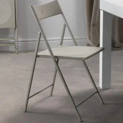Set sedie pieghevoli in metallo e plastica Sooner