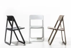 Set 4 sedie pieghevoli salvaspazio Dean