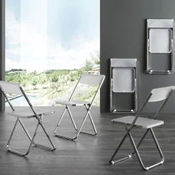 Set 4 sedie pieghevoli Trixy Lux