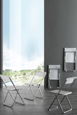 Set 4 sedie pieghevoli Trixy Lux