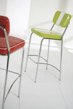Sgabello imbottito Derrien design moderno