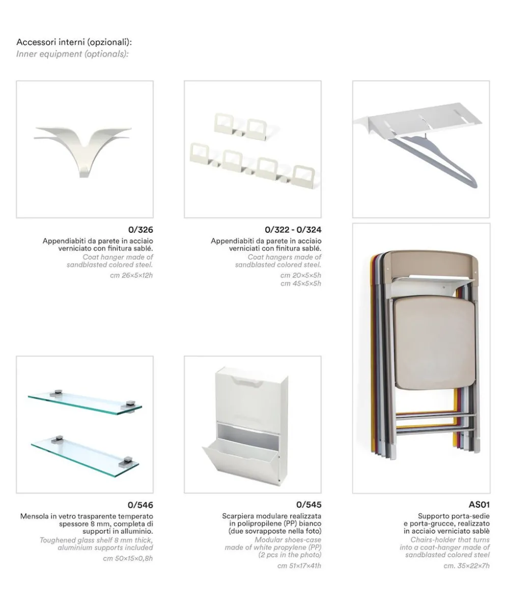 Specchio angolare ad anta in alluminio Angle Vanity