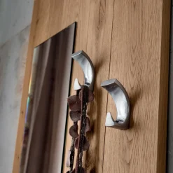 Specchio da ingresso in legno Elias 2